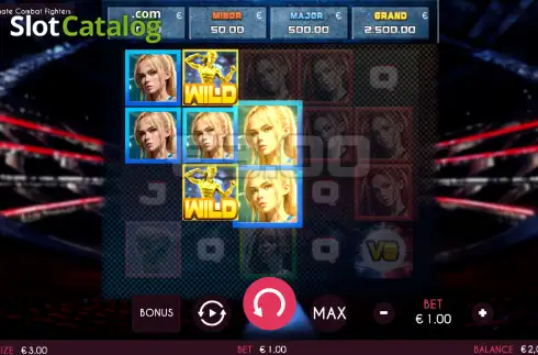 Οθόνη3. Ultimate Combat Fightres Κουλοχέρης